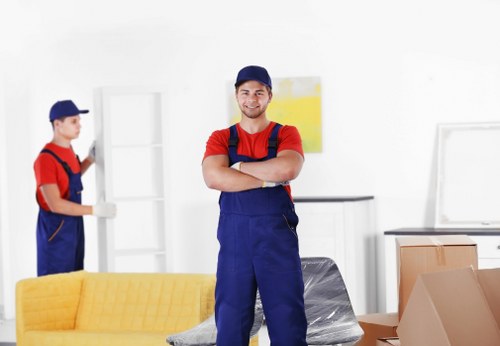 Man with a van helping with a local move in North Finchley
