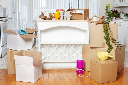Careful loading of furniture and appliances for a local Northfinchley move