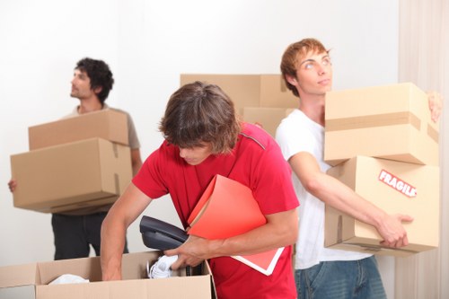 Commercial removals service for Northfinchley offices and businesses