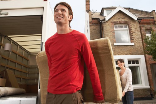 Furniture being loaded for removals in Northfinchley