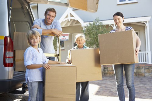 Careful packing and loading for a home relocation in North Finchley