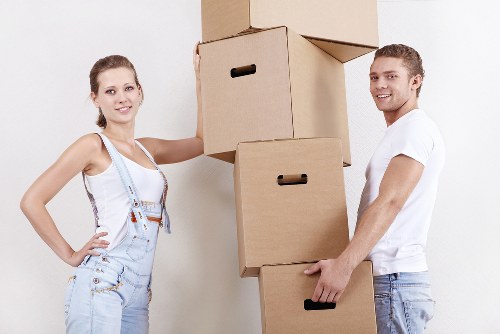 Careful furniture handling for a property move in Northfinchley